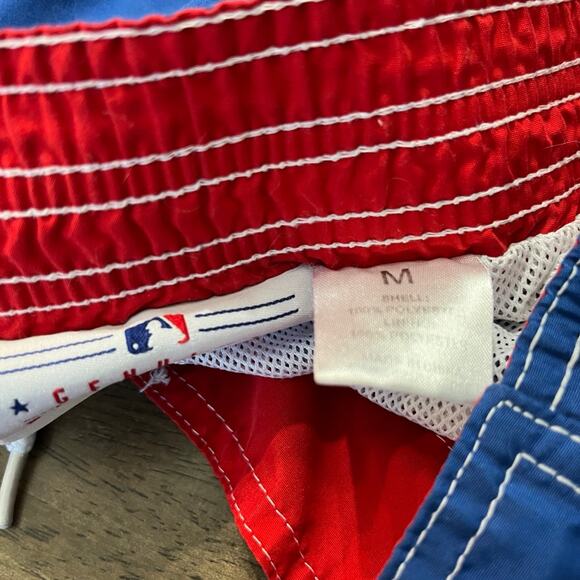 Chicago Cubs MLB Men's MD Board Swim Shorts - Picture 6 of 6